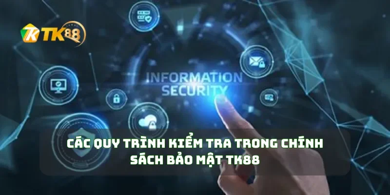 Các quy trình kiểm tra trong chính sách bảo mật TK88
