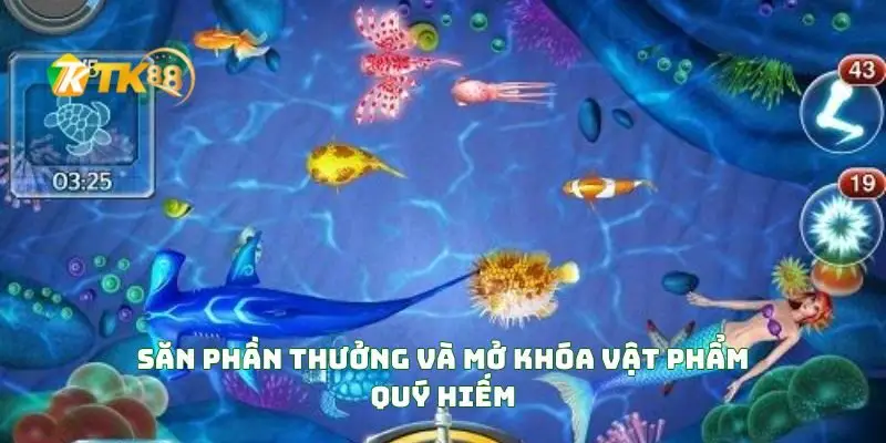 Săn Phần Thưởng Và Mở Khóa Vật Phẩm Quý Hiếm