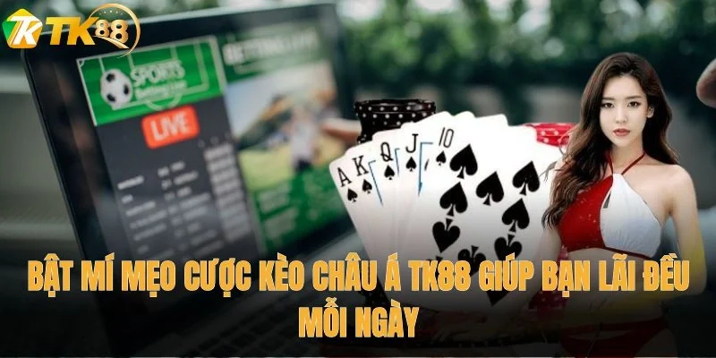 Bật mí mẹo cược kèo châu Á TK88 giúp bạn lãi đều mỗi ngày